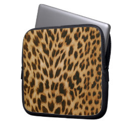 Capa Para Notebook Eletrônicos de padrão-leopardo