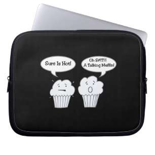 Capa Para Notebook Eletrônicos de Piada do Muffin