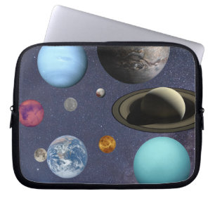 Capa Para Notebook Eletrônicos de planetas do sistema solar