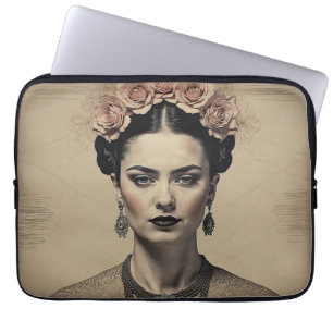 Capa Para Notebook Eleve seu estilo técnico com Frida Kahlo