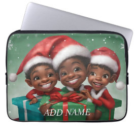 Capa Para Notebook Elf Afro-Americano