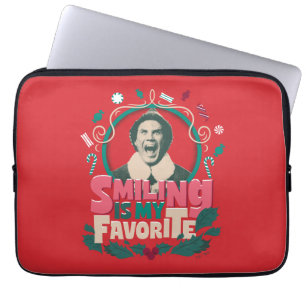 Capa Para Notebook Elf - Sorrir é o meu favorito