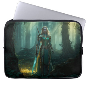 Capa Para Notebook Elfo Guardião do Reino Encantado