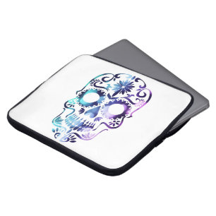 CAPA PARA NOTEBOOK EMBAÇAMENTO ROXO AZUL DO IMPRESSÃO ACIGANADO