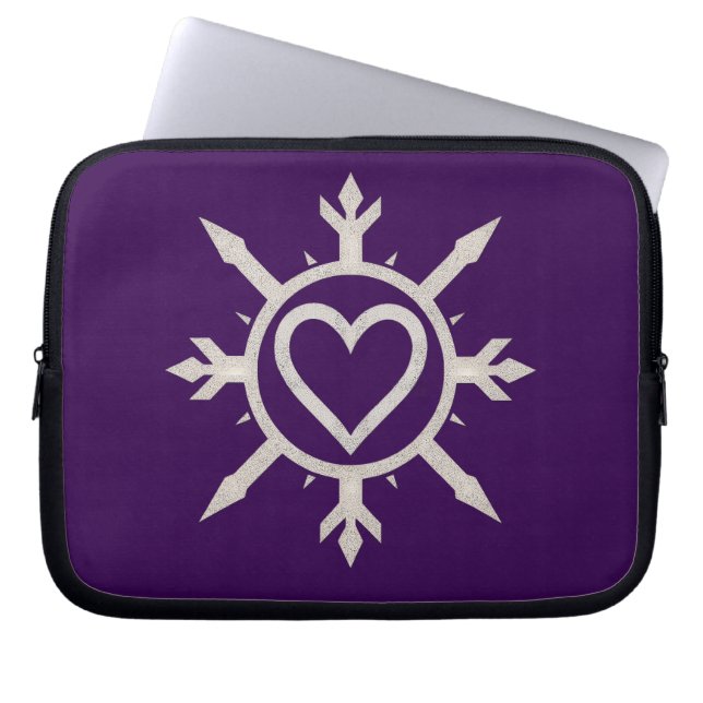Capa Para Notebook "Emblem of Love" Electronics Bag (Frente)