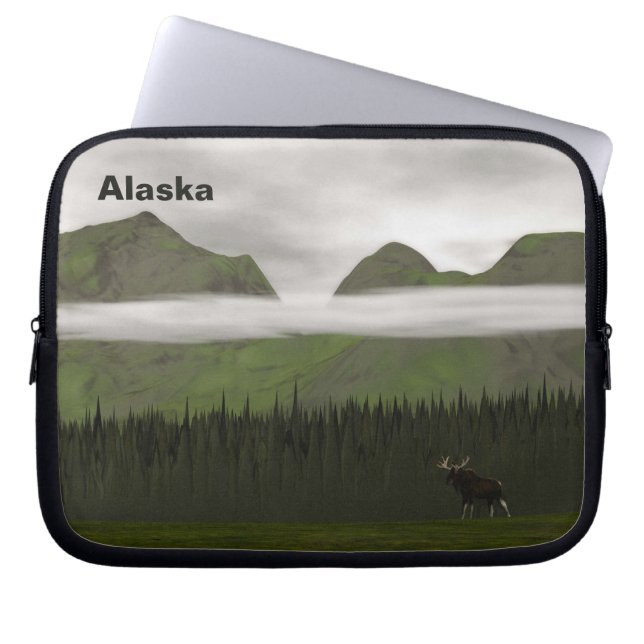 Capa Para Notebook Emerald Alaska (Frente)