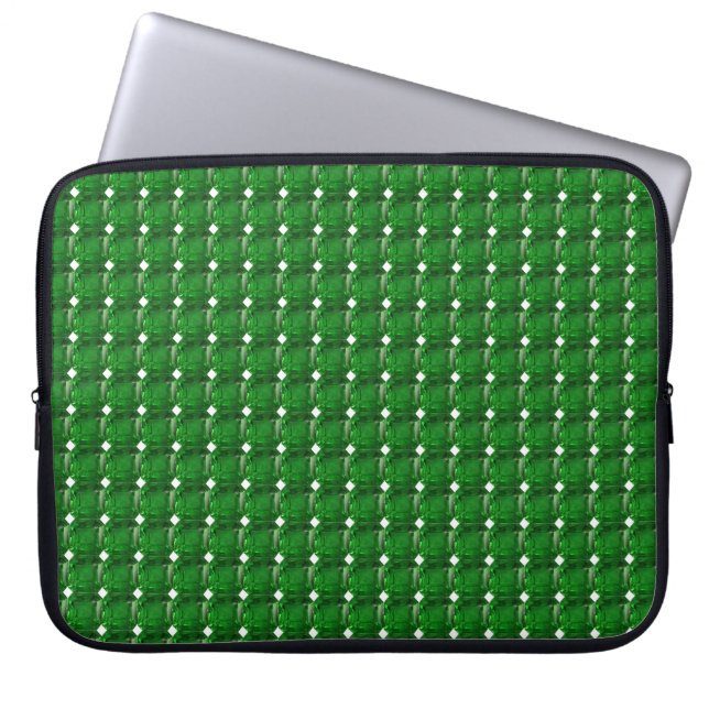 Capa Para Notebook Emerald Green (Frente)
