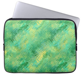 Capa Para Notebook Emerald Green Glassy Texture