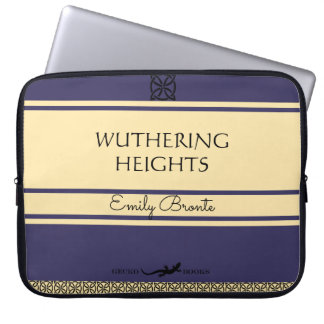 Capa Para Notebook Emily Bronte Wuthering Heights Vintage Style Book