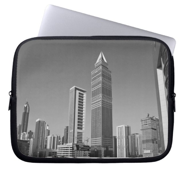 Capa Para Notebook Emirados Árabes Unidos, Dubai, Cidade de Dubai. 2 (Frente)
