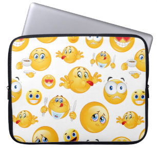 Capa Para Notebook Emoji Pattern
