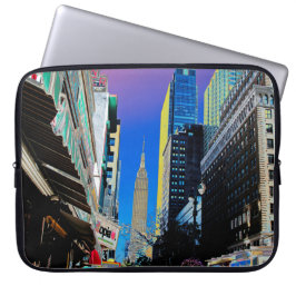 Capa Para Notebook Empire Sate Building, Poster de Nova Iorque, 42ª R