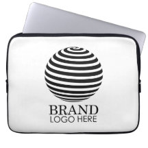 Empresa de logotipo comercial personalizado branco