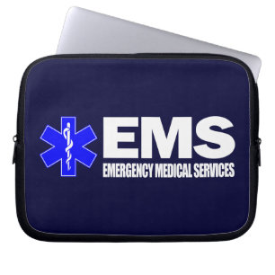 Capa Para Notebook EMS - Serviços médicos de emergência