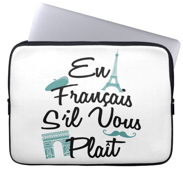 Capa Para Notebook En Francais S'il Vous Plait - Língua Francesa (Frente)