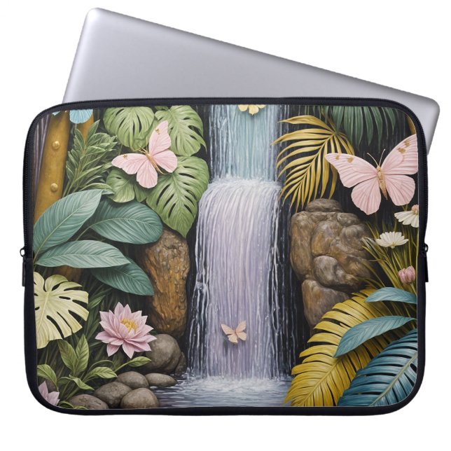 Capa Para Notebook Enchanted Falls Oasis (Frente)