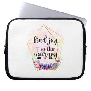 Capa Para Notebook Encontre A Alegria Na Viagem