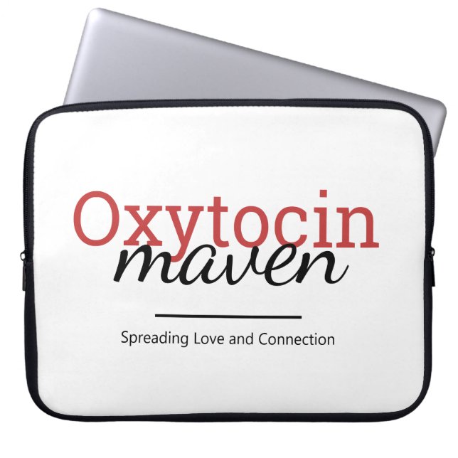 Capa Para Notebook Endocrinologist - Oxytocin Maven | hormones (Frente)