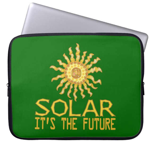 Capa Para Notebook Energia solar (Frente)