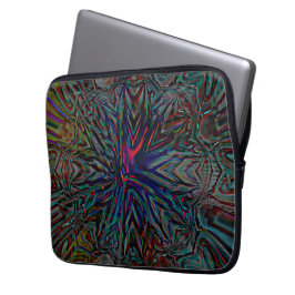 Capa Para Notebook Enfermaria digital escura e derrame rústico em rel