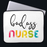 Capa Para Notebook Enfermeira Badass<br><div class="desc">Um design brilhante e na moda para todas as enfermeiras e prestadores de cuidados!</div>