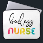 Capa Para Notebook Enfermeira Badass<br><div class="desc">Um design brilhante e na moda para todas as enfermeiras e prestadores de cuidados!</div>