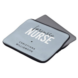 Capa Para Notebook Enfermeiro Forense Personalizado | Presentes De En