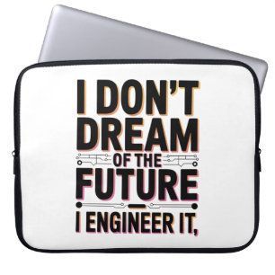 Capa Para Notebook Engenharia do futuro Design do Engenheiro de softw