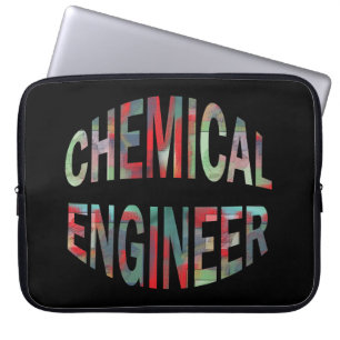 Capa Para Notebook Engenheiro Químico Saliente Texto