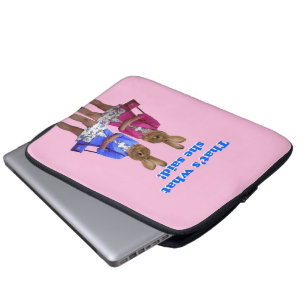 Capa Para Notebook Engraçado, foi o que ela disse.