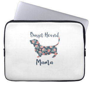 Capa Para Notebook Engraçado Funny Basset Dava Presente Basset Caçou 