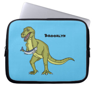 Capa Para Notebook Engraçado ilustração do dinossauro T rex