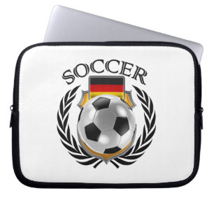 Capa Para Notebook Engrenagem do fã do futebol 2016 de Alemanha