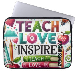 Capa Para Notebook ENSINAR AMOR INSPIRE CHEIO DE COR DISIGNElectronic