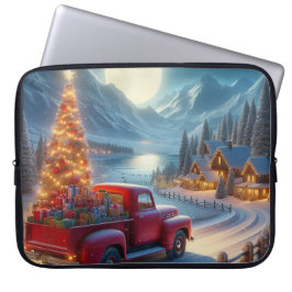 Capa Para Notebook Entrega da Véspera de Natal Mágica