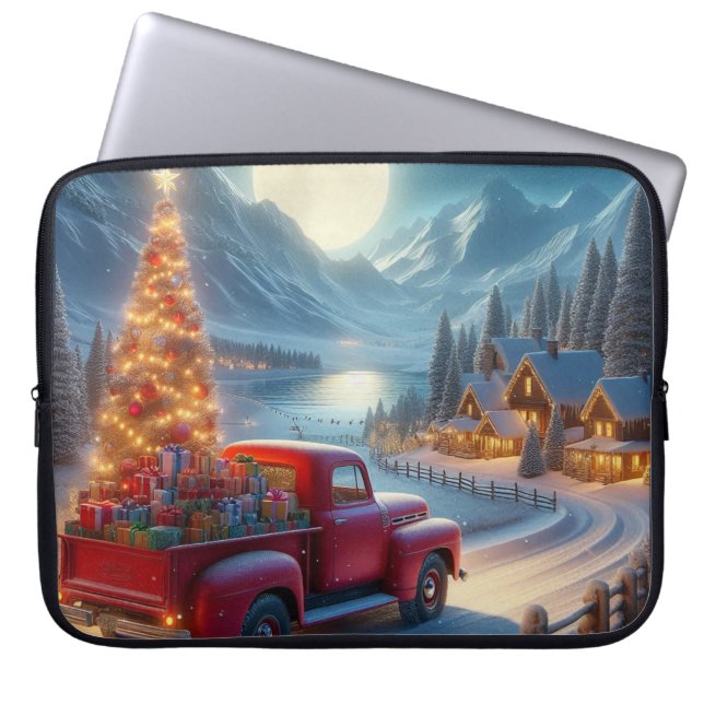 Capa Para Notebook Entrega da Véspera de Natal Mágica (Frente)