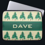 Capa Para Notebook Entusiasta do Exterior do Winter Evergreens Person<br><div class="desc">Esta design apresenta agrupamentos de árvores verdes do inverno. Faz uma escolha maravilhosa para amantes da natureza e para aqueles que gostam de recreação ao ar livre. Pronto para personalizar com seu nome ou iniciais. Os elementos do monograma podem ser removidos se você preferir o item sem eles.</div>
