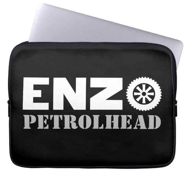 Capa Para Notebook Enzo Petrol Head (Frente)