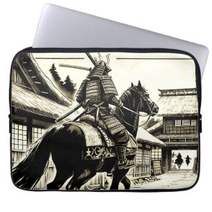 Capa Para Notebook Epic Samurai Rider Impressão de Arte de Manga