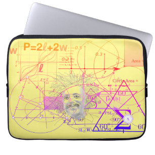 Capa Para Notebook Equações Coloridas Divertidas Designs Geométricos