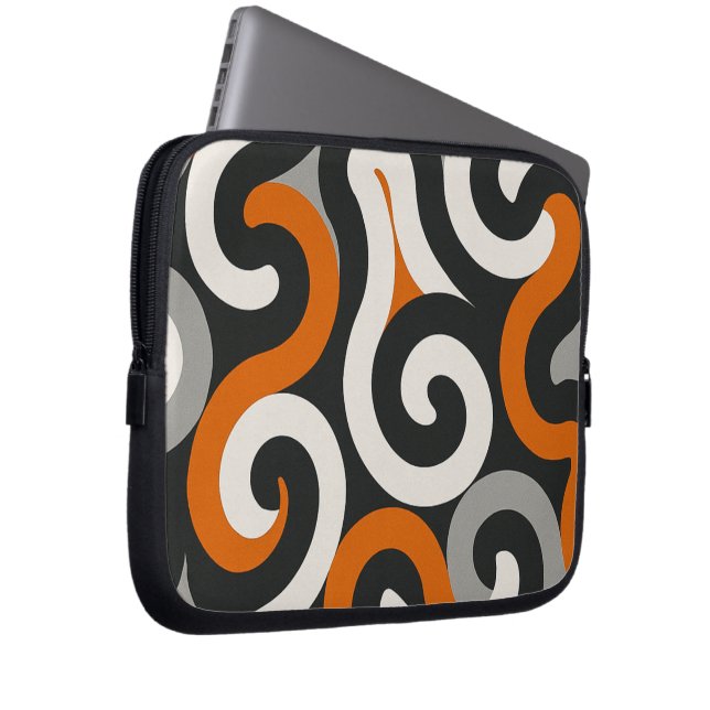 Capa Para Notebook Equipe Laranja (personalizar) (Frente Esquerda)