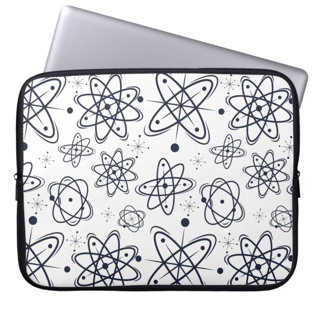 Capa Para Notebook Era Atômica: Padrões modernos do século Médio (Frente)