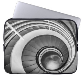 Capa Para Notebook Escada Circular BW