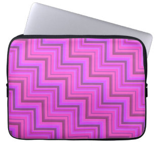 Capa Para Notebook Escada de faixas rosa