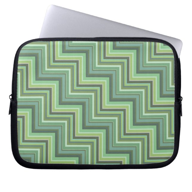 Capa Para Notebook Escada verde-oliva (Frente)