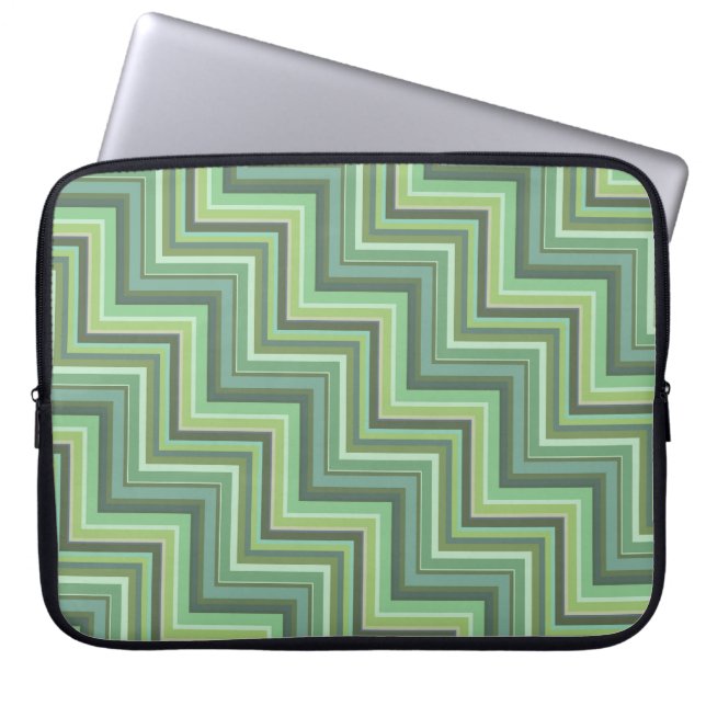 Capa Para Notebook Escada verde-oliva (Frente)
