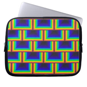 Capa Para Notebook Escalas quadradas de espectro solar