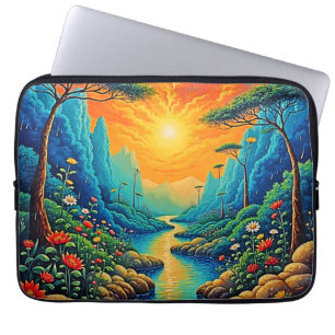 Capa Para Notebook Escape para a Nature Art Design