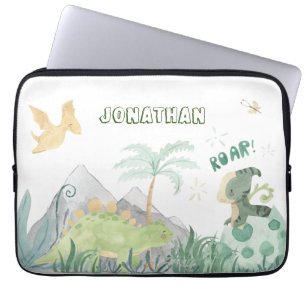 Capa Para Notebook Escola de Dinossauros