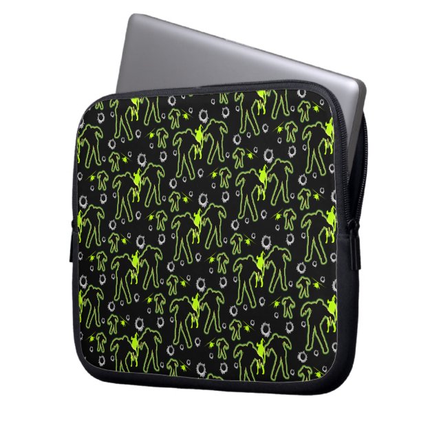 Capa Para Notebook Escola de Zumbis para Meninos (Frente Esquerda)